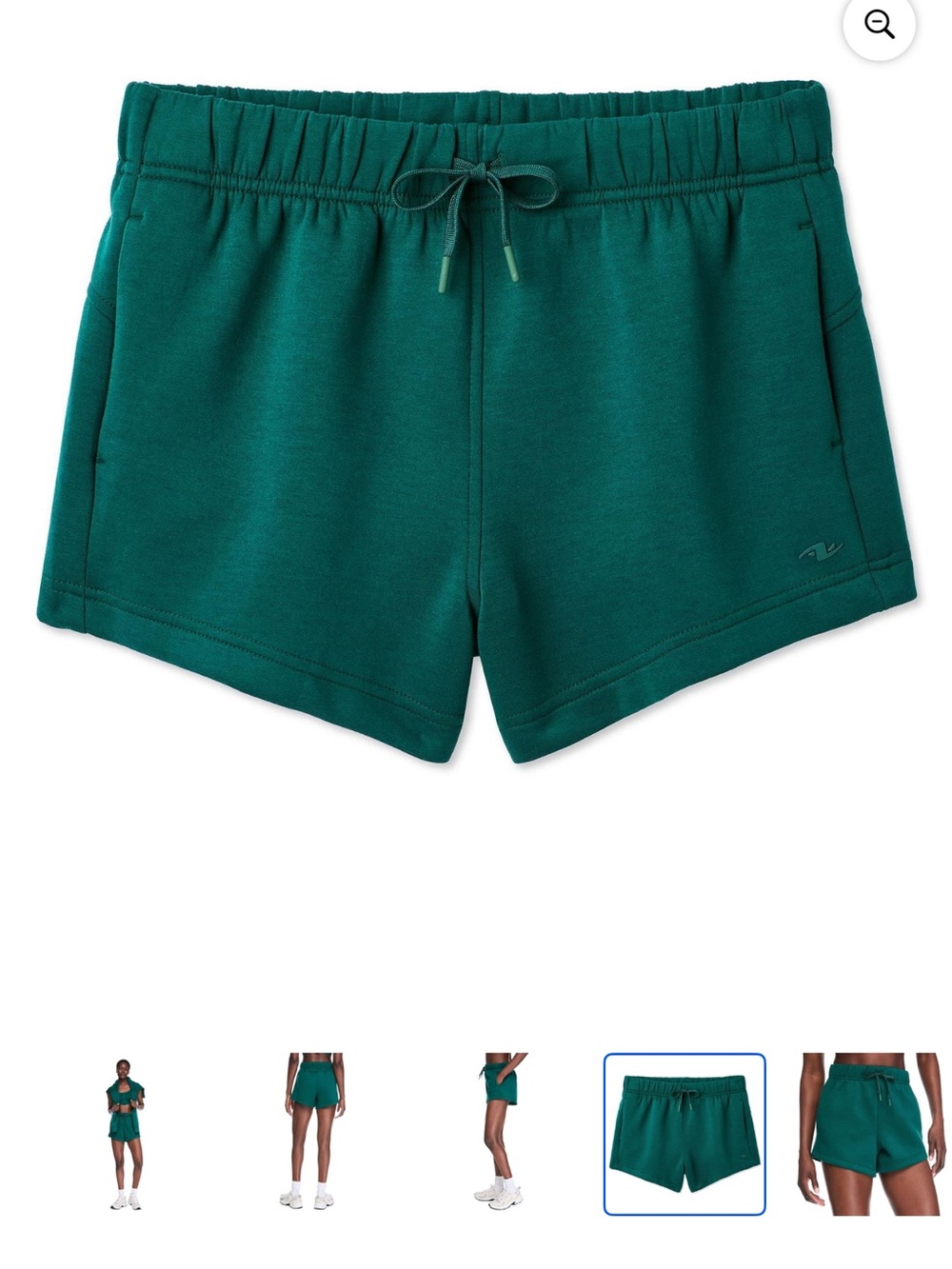 Athletic Works Women’s Soft Knit Shorts Green M NWT